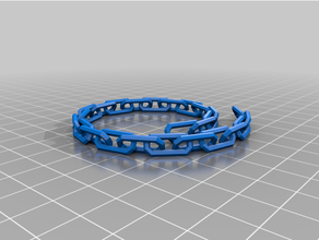 toilet chain customized 3d print model - Mito3D