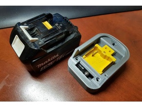 18v lxc Makita USB Ladegerät Powerbank Schnellladen qc3 3d print model - Mito3D