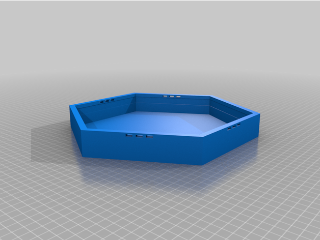 nanoleaf mur soutien panneau soporte paré monter 3D print model - Mito3D