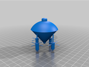 spaceship ezekiel 3d print model - Mito3D