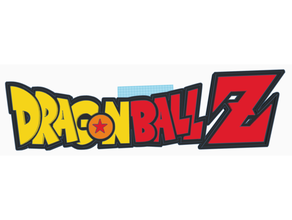 dragon ball logo hd 2 3d print model - Mito3D