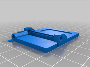 dobrando papel guia alimentando impressora ajustável self holding 3d print model - Mito3D