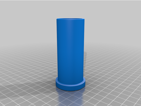 winch handle bushing customized 3d print model - Mito3D