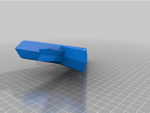 arrow point pendant 3dimensional arrowhead keychain 3d print model - Mito3D
