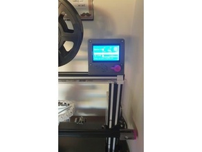 ender 3 montar lcd monitor crealidad 3d print model - Mito3D
