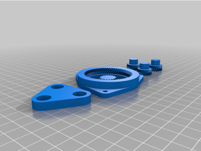 customized planetary gearbox relacion 4 3d print model - Mito3D