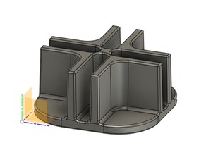 metal cube cubby storage connector replacement 3d print model - Mito3D