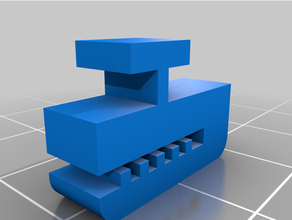 cr 7 x axis cinto suporte 3d print model - Mito3D