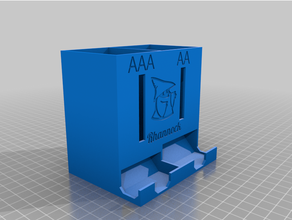 partnockbatholder batteria titolare supporto 3d print model - Mito3D