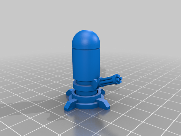 falange torreta 3D print model - Mito3D