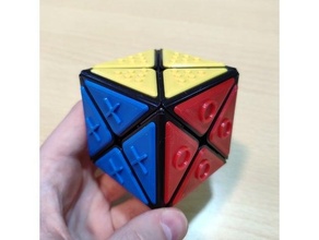 dino shengshou touch tiles rubik rubiks cube 3d print model - Mito3D