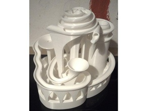 l'eau Fontaine fonctionnalité tuyau 3d print model - Mito3D