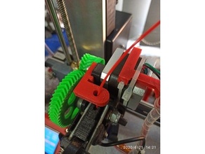 filament guider direct conduire extrudeuse Charlestruder 3d print model - Mito3D
