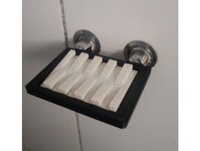 saboneteira bagno sapone doccia piatto 3d print model - Mito3D