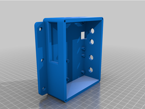 framboise 3b 2 module relais dure Cas gaine canal pi 3 planche 3d print model - Mito3D