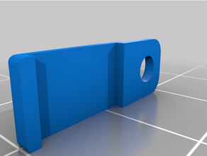 LED bande agrafe 3d print model - Mito3D