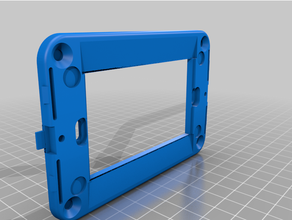 vimar idea - 3module mounting frame 3d print model - Mito3D