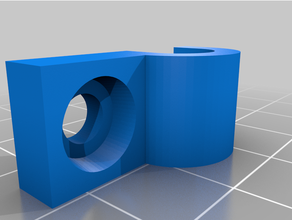 sujeta tubo customized 3d print model - Mito3D