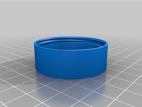 customized threaded rounded box 3d print model - Mito3D
