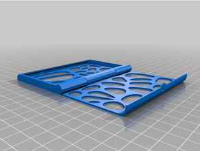 voronoi business card case 3d print model - Mito3D