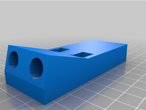 15 degres pocket hole jig customized 3d print model - Mito3D