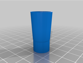 plastic beverage bottle bong 3d print model - Mito3D