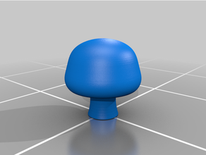 cute lil mushroom 3d print model - Mito3D