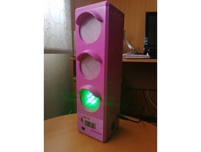 noise traffic light semaforo ruido arduino 3d print model - Mito3D