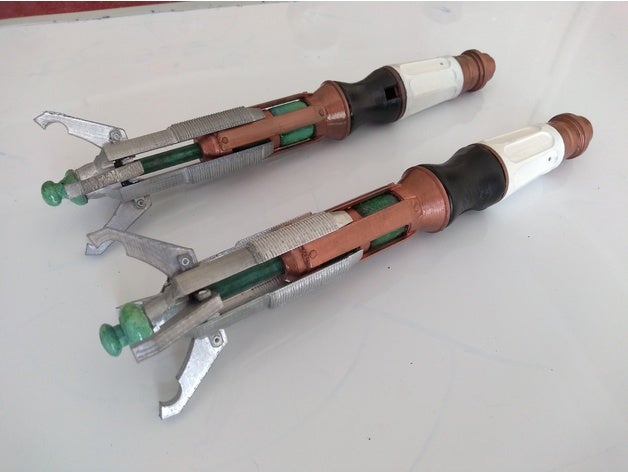 11th doctors sonic screwdriver doctor tardis 3D print model - Mito3D