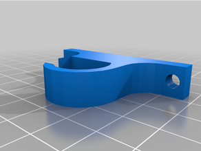 personalizzato parametrico tubo appendiabiti 3d print model - Mito3D