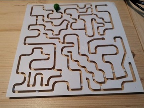 maze game exit 3d print model - Mito3D