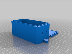 scatola impermeabile 2x4x2 personalizzato 3d print model - Mito3D