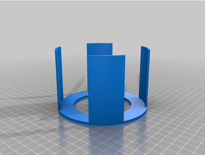 starbucks reutilizável frio copo tampa suporte 3d print model - Mito3D
