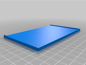 movement tray 5x3 25mm square customized 3d print model - Mito3D