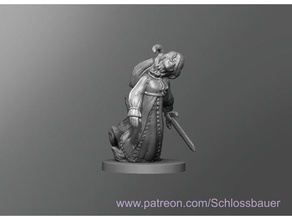 Vulnudaemon dnd Zindanlar ejderhalar masaüstü 3d print model - Mito3D