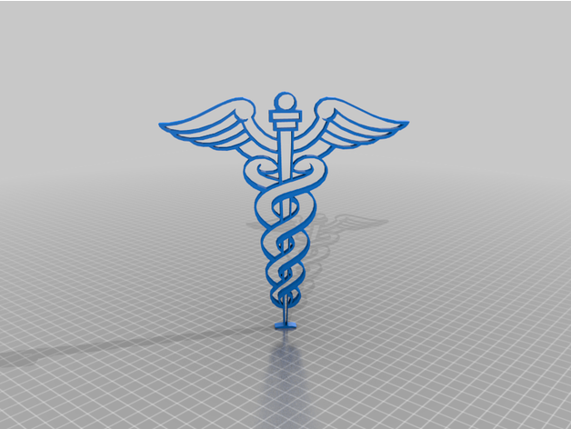 medicine signs symbols serve as official labels medical treatment 3D print model - Mito3D