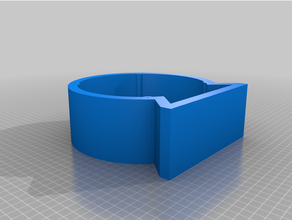 circular luz habitação 3d print model - Mito3D