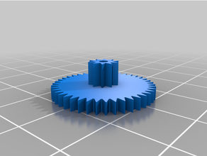 Roomba fırça dişli 3d print model - Mito3D