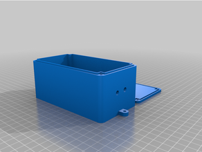 scatola impermeabile 2x4x2 personalizzato 3d print model - Mito3D