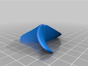geometrik parametrik pervane özelleştirilmiş 3d print model - Mito3D