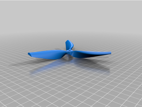 geometrisch parametrisch Propeller Generator v2 angepasst 3d print model - Mito3D