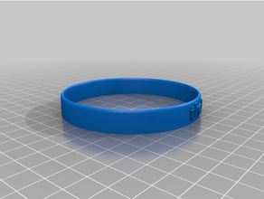 rc Saylors bracelet personnalisé 3d print model - Mito3D