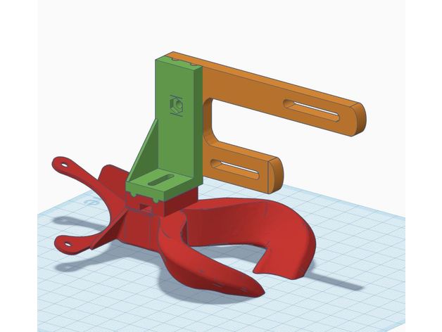 adimlab gantry pro mount cooler 3D print model - Mito3D