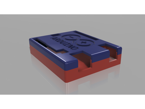 arduino uno case snap-fit screws glue ardunio noscrews 3d print model - Mito3D