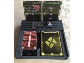ultimate gloomhaven player storage dashboard 3d print model - Mito3D