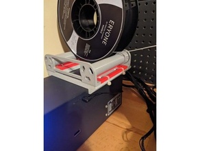 filament roller stand cr-10 cr10 cr10s creality ender3 ender 3 spool holder 3d print model - Mito3D