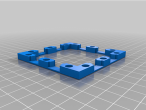 openforge base 3x3 personalizzato 3d print model - Mito3D