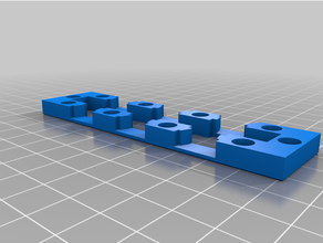 Tageschmiede Base 4x1 angepasst 3d print model - Mito3D