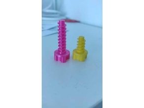Ö klein John deere Schraube schraube Kinder Spielzeuge Ersatz Teile 3d print model - Mito3D