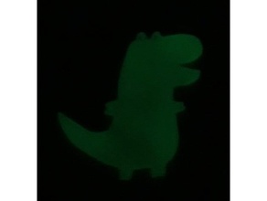 glow in the dark dinosaurio resplandor oscuro 3d print model - Mito3D